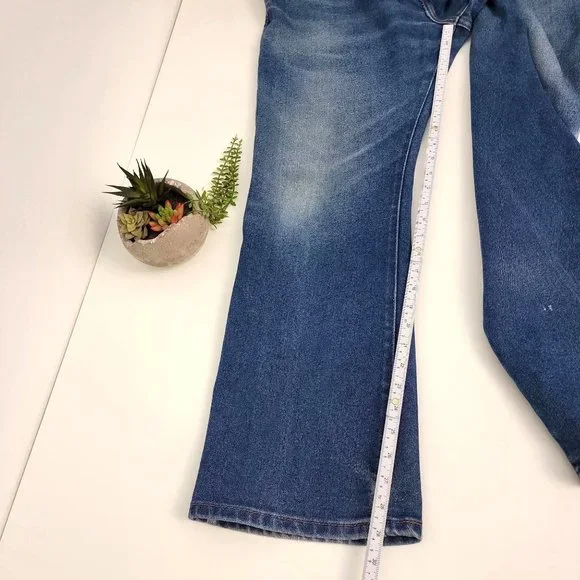 Levi's 517 2010 Bootcut Distressed Jeans Size 40 x 30 - Picture 11 of 12